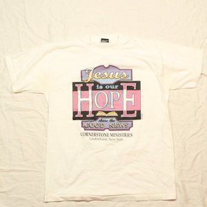 1993 Jesus is Our Hope Oversized Tee